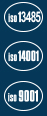 ISO certificering ISO 13485, ISO 14001 en ISO 9001